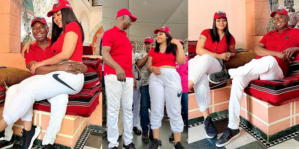 Regina Daniels Showers Praises On Ned Nwoko For Making Her Feel Like A Princess