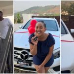 Josh2Funny Surprises His Wife Bina Alfred With Mercedes Benz [Photos/Video]