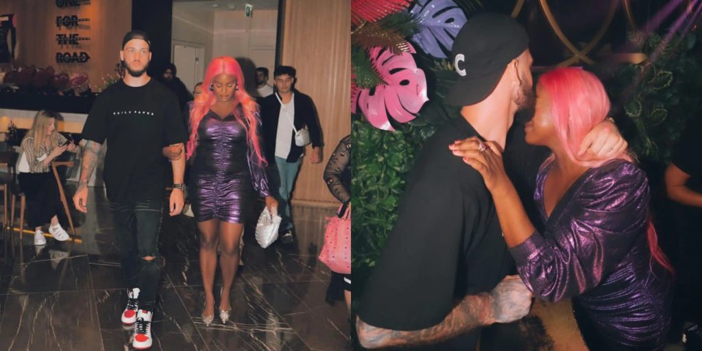 DJ Cuppy Hangs Out With Her Lover Ryan Taylor, Describes Him As Her Soulmate [Photos/Video]