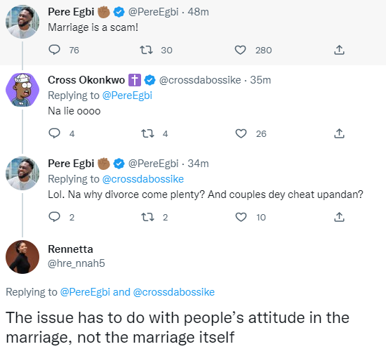 BBNaija Star, Pere Egbi Reveals Why Marriage Is A Scam 2 BBNaija Star, Pere Egbi Reveals Why Marriage Is A Scam