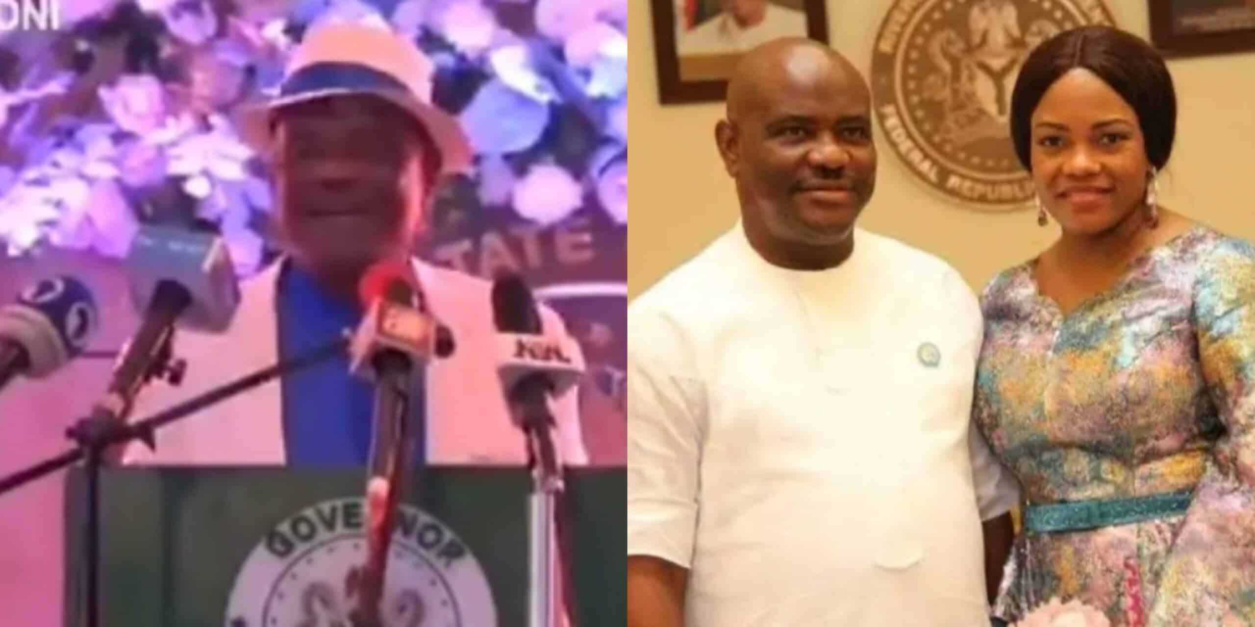 "You've To Take Care Of Me Tonight" – Wike Publicly Tells His Wife At Event [Video]