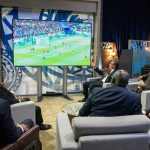 World Cup: Buhari, Weah, Biden, Moroccan PM Watches France-Morroco Match [Photos]