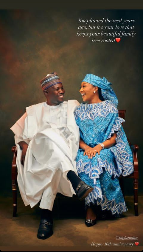 President Buhari's Daughter, Halima And Her Husband Celebrate 10th Wedding Anniversary 2 President Buhari's Daughter, Halima And Her Husband Celebrate 10th Wedding Anniversary