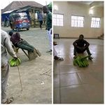 Man Flogged Publicly For Stealing A Bunch Of Plantain In Bayelsa [Photos]