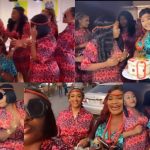 Nollywood Actresses Throw Surprise Traditional Themed Bridal Shower For Uche Ogbodo [Video]
