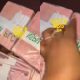 Ned Nwoko Surprises Regina Daniels With Bundles Of New Naira Notes While On Movie Set [Video]