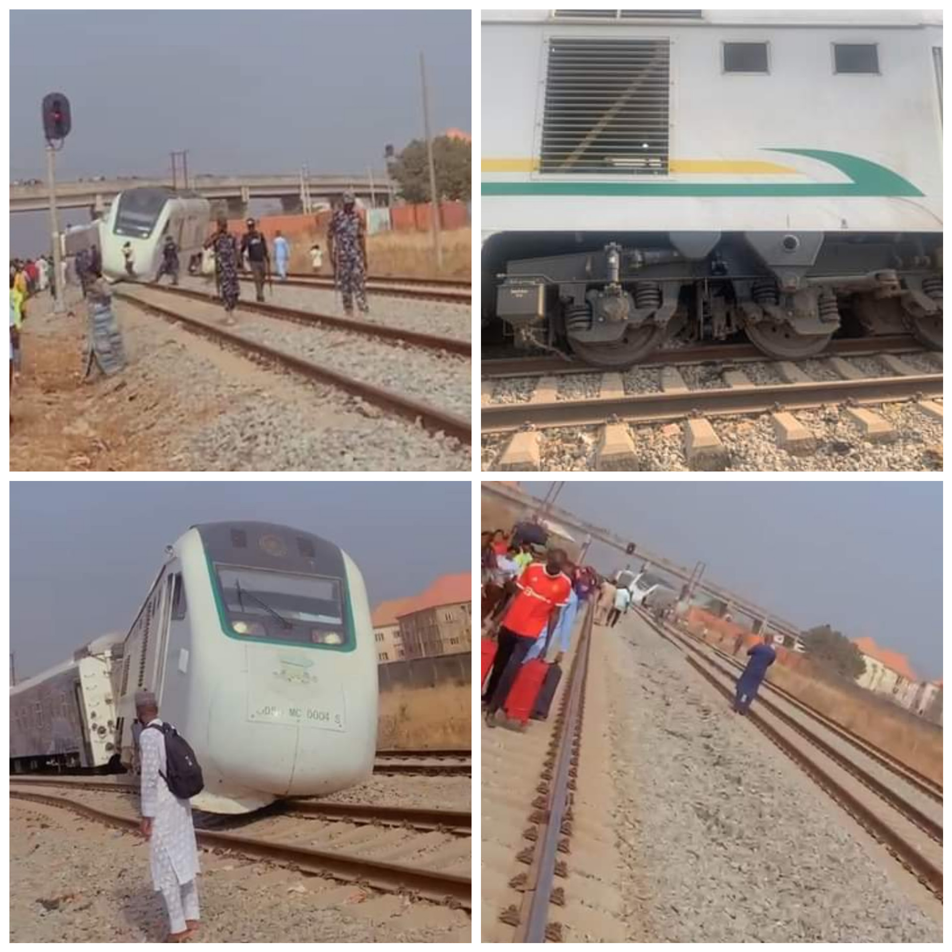 Passengers Stranded As Kaduna-Abuja Train Derails In Kubwa [Video]