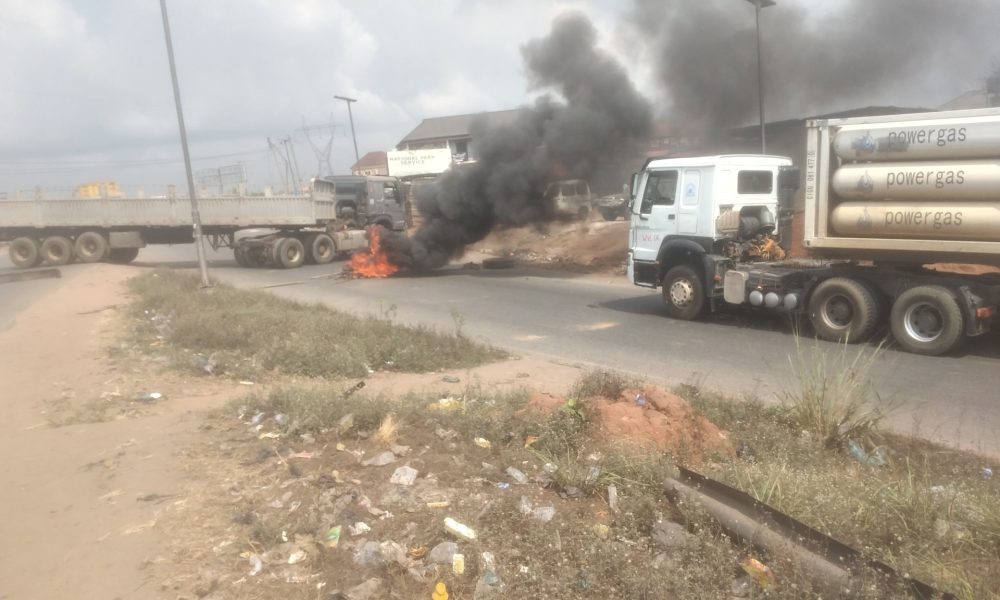 Massive Protest In Benin City