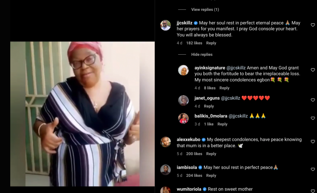 What JJC Skillz Told His Ex-Wife, Funke Akindele After She Lost Her Mother 2 What JJC Skillz Told His Ex-Wife, Funke Akindele After She Lost Her Mother