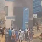 Keystone And Union Banks Set Ablaze As Residents Protest Over Naira Scarcity In Ogun [Video]