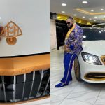 BBNaija Star, Whitemoney Show Off His Newly Acquired Maybach [Photos/Video]