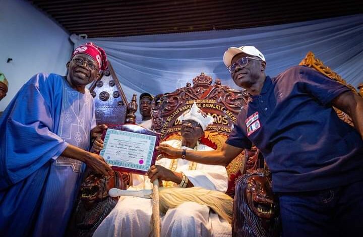 INEC’s Certificate Of Return Is Like World Cup Trophy To Me -  Bola Tinubu