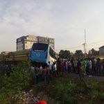 Two People Dead, Many Others Injured As Train Rams Into Lagos Staff Bus [Photos/Video]