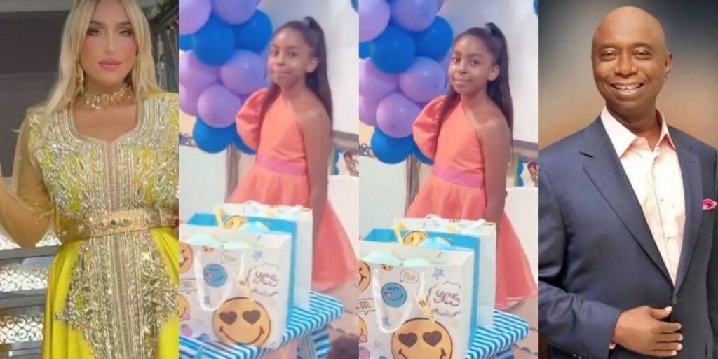 Ned Nwoko And Laila Charani Throw Lavish Birthday Party For Their Second Daughter [Video]