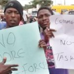 Lagos Commercial Drivers Protest High Rate Of Extortion By 'Agberos' [Video]