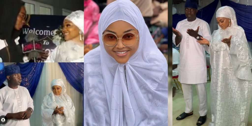 Mercy Aigbe Reveals Her New Muslim Name As She Embraces Husband’s Religion [Video]