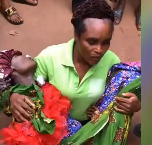 Anambra Woman Forced To Walk Over Her Daughter's Corpse To Prove Her Innocence [Video]