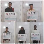 Five 'Yahoo Boys' Slammed Jail Term, Plead With Court 'Have Mercy, It's Our First Time'