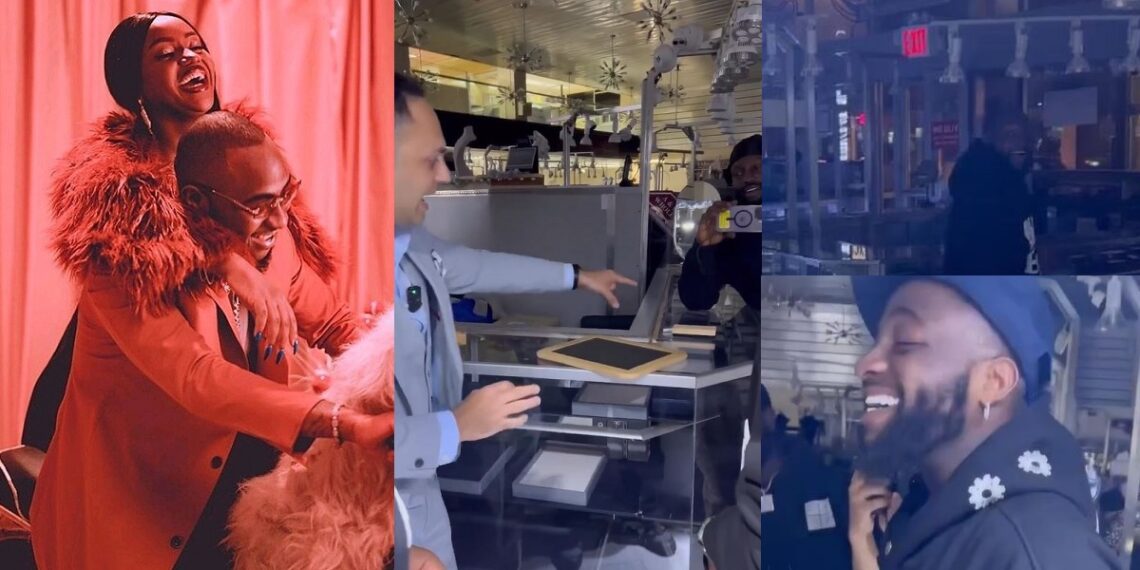 Davido Shocked As Magician Reveals His Next Vacation Destination With Chioma [Video]