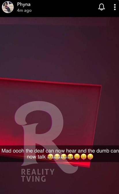 “The Dumb Can Now Talk” - Phyna Shades Groovy After Denying Their Relationship