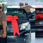 Mr Ibu’s Daughter, Chioma Jasmine Show Off Her Newly Acquired SUV [Photos]