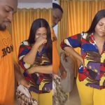 Nkechi Blessing Reacts As Boyfriend Embarrasses Her Publicly Over Panties [Video]