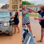 Ruby Ojiakor Cries Out As Sarraphina Amaechi Smashes Her Car In Rage [Video]