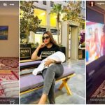 Regina Daniels' Son, Munir Rebukes Her For 'Snapping' Him While Dancing With Ned Nwoko [Video]