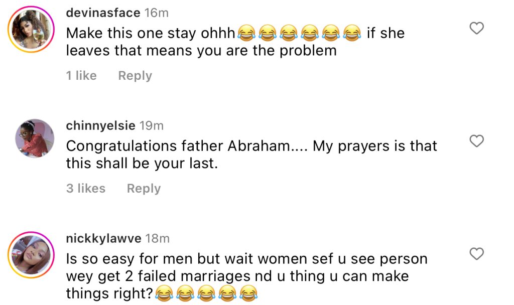 "We Did It Some Months Ago" – Tchidi Chikere Announces He's Married For The Third Time