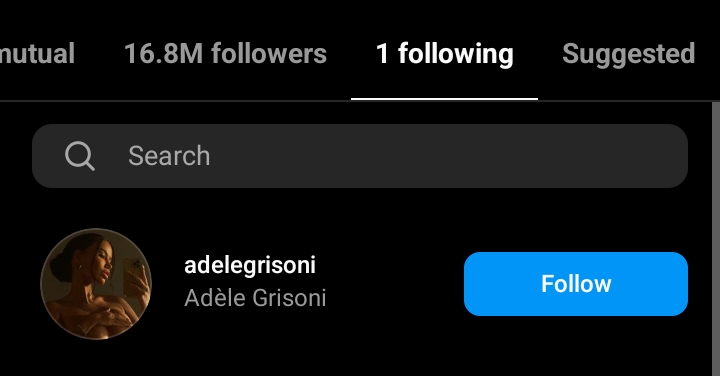 Reactions As Curvy Model, Adele Grisoni Becomes The Only User Wizkid Follows On IG [Photos]