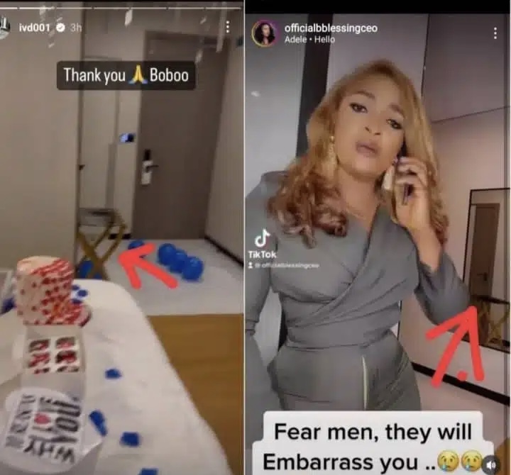 Nkechi Blessing Shades Blessing CEO For Allegedly Sending Romantic Gifts To IVD 