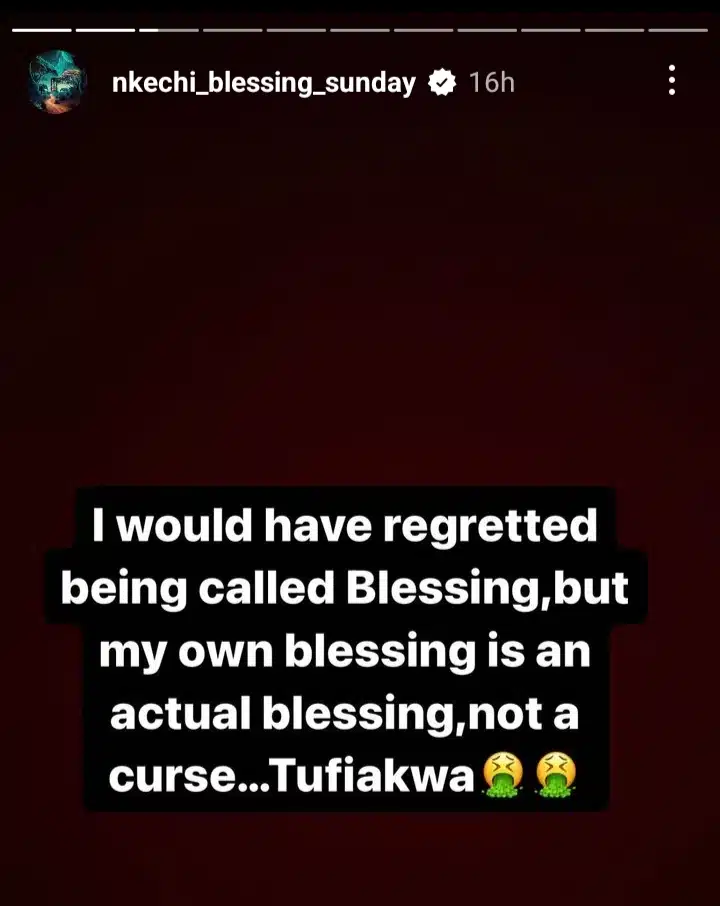Nkechi Blessing Shades Blessing CEO For Allegedly Sending Romantic Gifts To IVD 