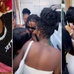 "Don't Kiss Me O" - Lil Kesh Tells Female Fan As They Line Up To Hug Him [Video]