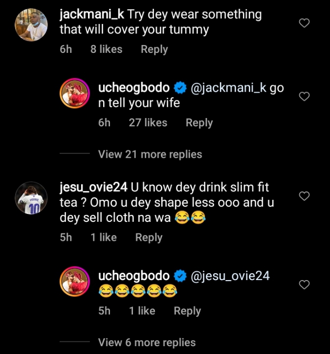 Uche Ogbodo Flaunts Baby Bump, Replies Trolls Comparing Her To Rihanna, Regina Daniels 2 Uche Ogbodo Flaunts Baby Bump, Replies Trolls Comparing Her To Rihanna, Regina Daniels