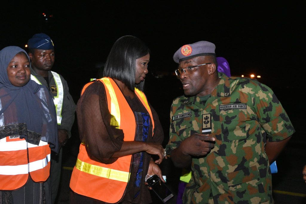 First Batch Of 376 Nigerians Evacuated From Sudan Arrive Abuja [Photos]