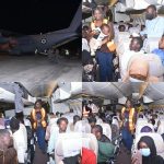 First Batch Of 376 Nigerians Evacuated From Sudan Arrive Abuja [Photos]