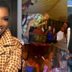 Annie Idibia Gushes As 2face Performs "African Queen" At Daughter’s School Prom