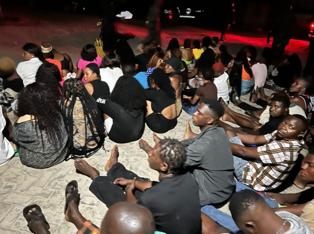 Delta State Police Arrests 153 Suspected Criminals, Commercial Sex Workers, Recovers Cars, Arms, Drugs 11 Suspected criminals