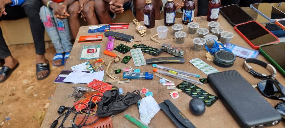 Delta State Police Arrests 153 Suspected Criminals, Commercial Sex Workers, Recovers Cars, Arms, Drugs 12 Suspected criminals