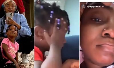 "I Gave Birth To A Comedian" – Simi's Daughter Forces Her To Play Hide And Seek [Video]