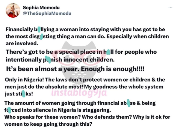 Davido Reacts As Baby Mama, Sophia Momodu Accuses Him Of ‘Bullying Her Financially’