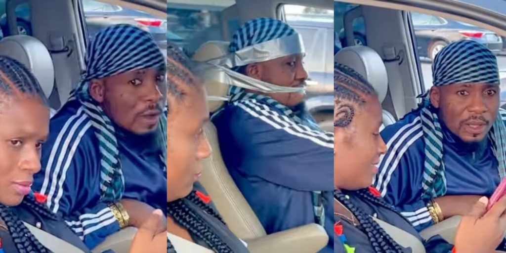 "She Won't Kill Me” - Junior Pope Cries Out After Being Punished By His Wife [Video]