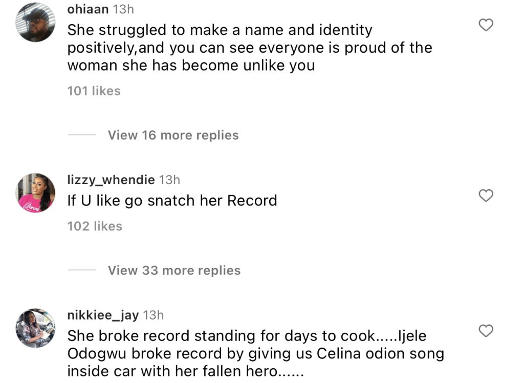 "Between A Record Breaker And Homewrecker” – Judy Austin Dragged Over Her Message To Hilda Baci