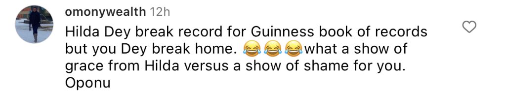 "Between A Record Breaker And Homewrecker” – Judy Austin Dragged Over Her Message To Hilda Baci