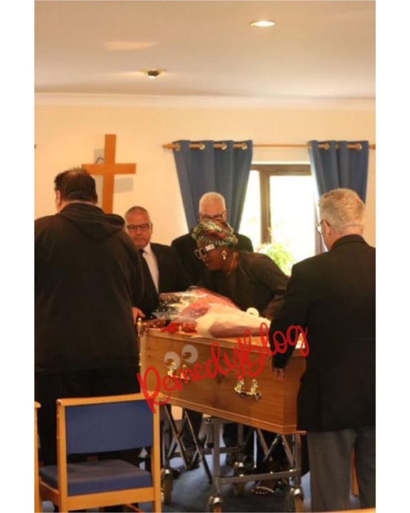 BBNaija Star, Ka3na Jones Loses Her Husband, Weeps At His Funeral in London [Photos]