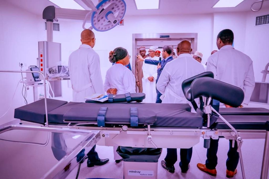 President Buhari Officially Unveils N21bn VIP Wing At Aso Villa Medical Centre [Photos}