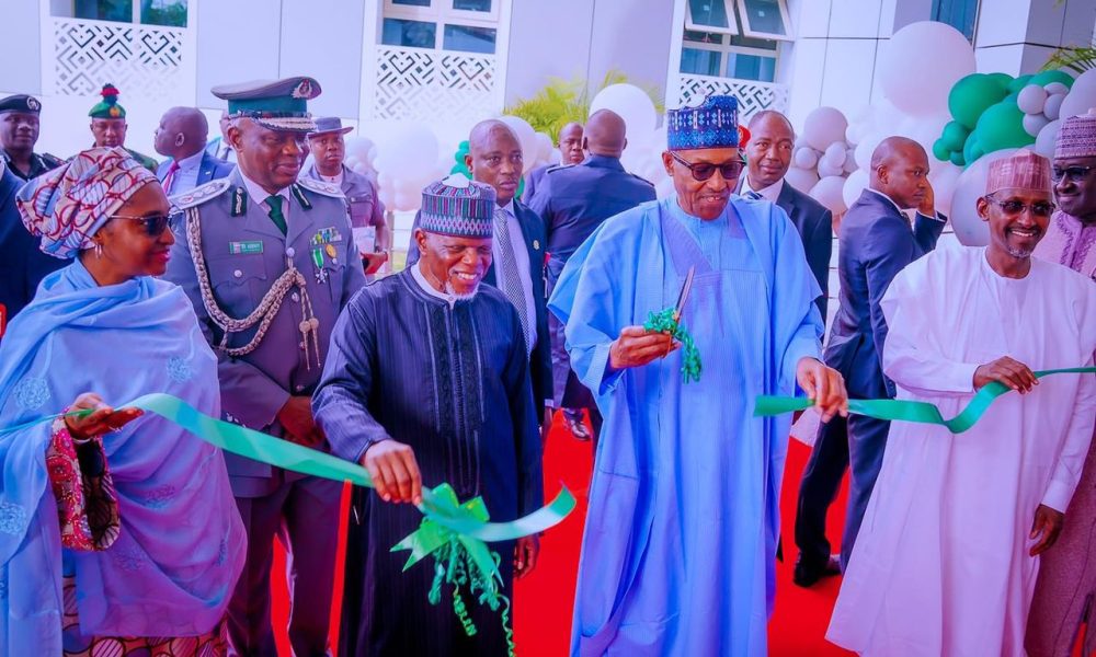 Buhari commissions customs HQ