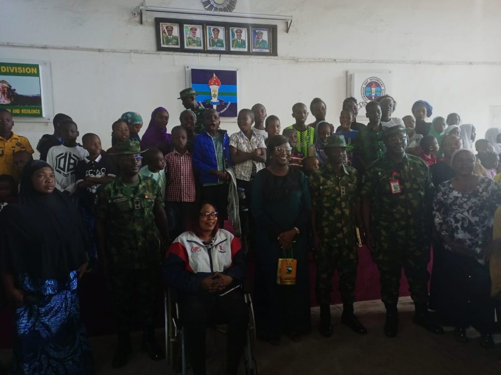 Major General Ajunwa urges troops and their families to abstain from substance abuse 1