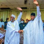 Dikko Radda And Faruk Jobe Sworn-In As Katsina Governor, Deputy