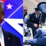 Donald Trump Reacts To Joe Biden's Fall On Stage At Air Force Academy Graduation